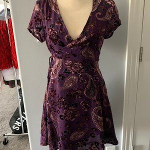 TIGER MIST purple dress